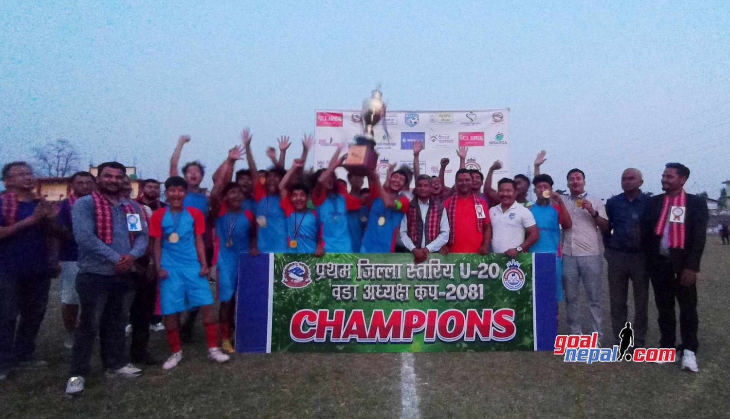 मसुरिया एफएलाई यु–२० वडा अध्यक्ष कपको उपाधि
